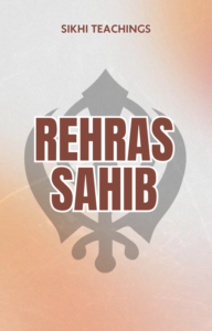 Rehras sahib path pdf in punjabi : Sikh Evening Prayer