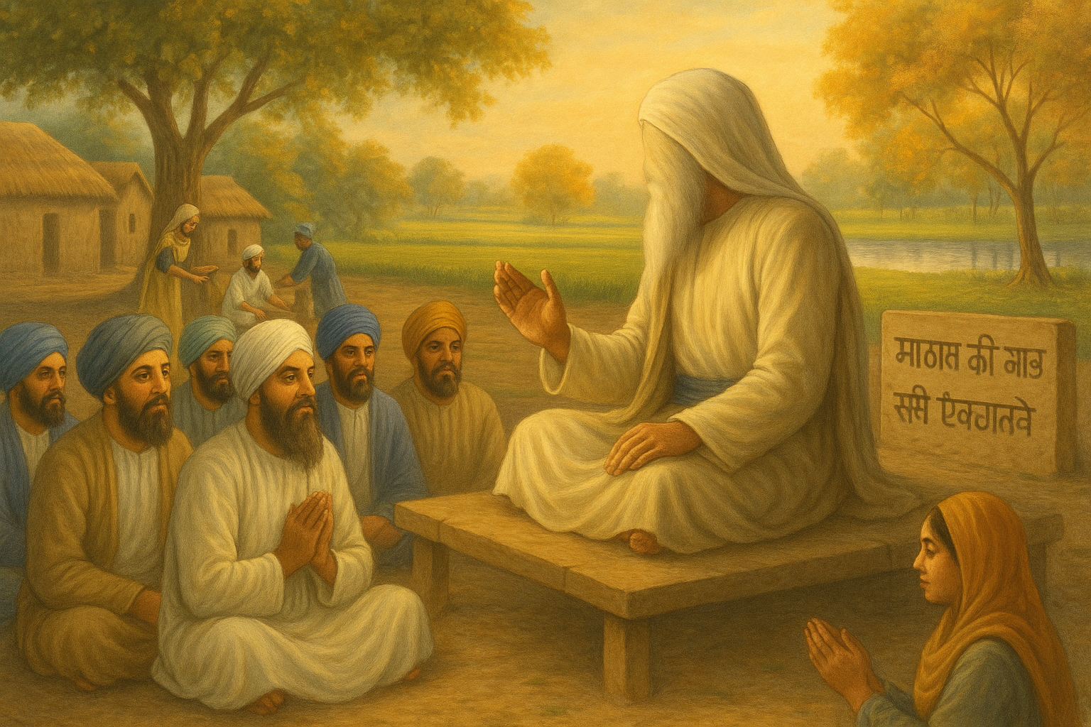 History of Sri Guru Amardas ji in Punjabi-ਗੁਰੂ ਅਮਰਦਾਸ ਜੀ ਦੀ ਪੰਜਾਬੀ ਵਿੱਚ ਜੀਵਨੀ 4