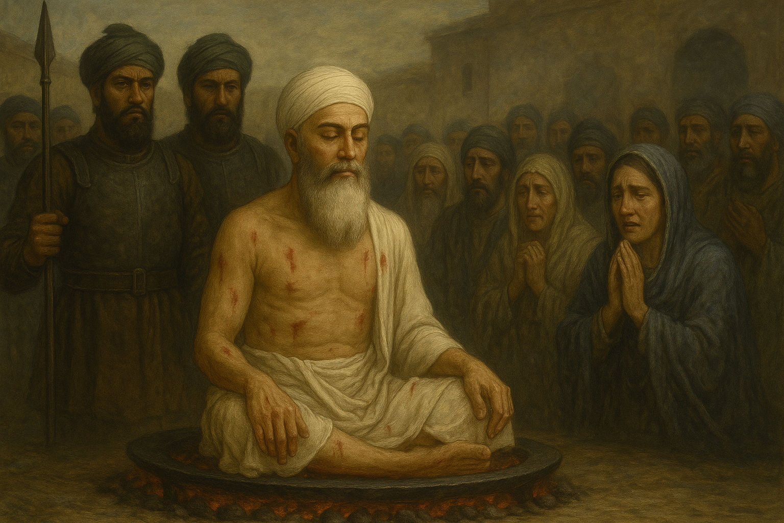 Guru Arjan Dev Ji History in Punjabi Language 5 Sri Guru Arjan Dev Ji Saheedi