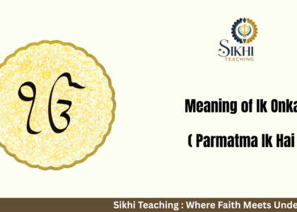 meaning of ik onkar