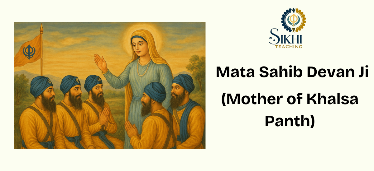 Mata sahib devan ji , mata sahib kaur ji , mother of khalsa