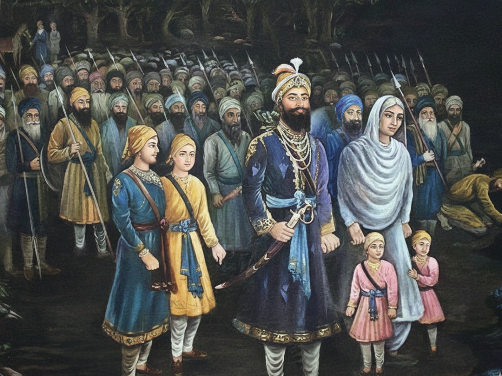 Leaving anandpur sahib