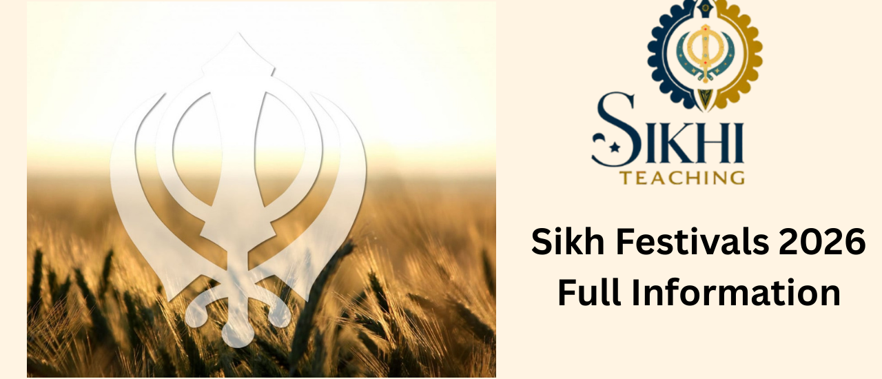 Sikh Festivals 2026 calender