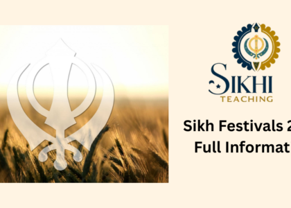 Sikh Festivals 2026 calender