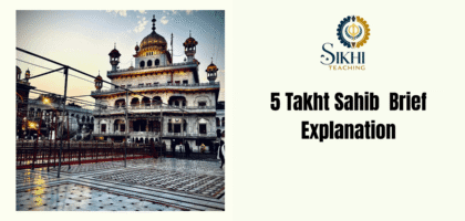 Panj Takht sahib
